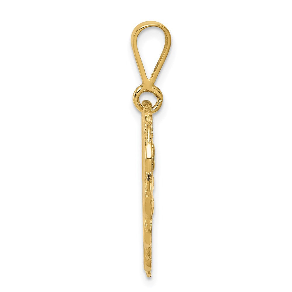 Reversible 50th ANNIVERSARY / OUR LOVE GROWS STRONGER EVERY YEAR Charm - WBC