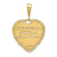 Reversible 50th ANNIVERSARY / OUR LOVE GROWS STRONGER EVERY YEAR Charm - WBC
