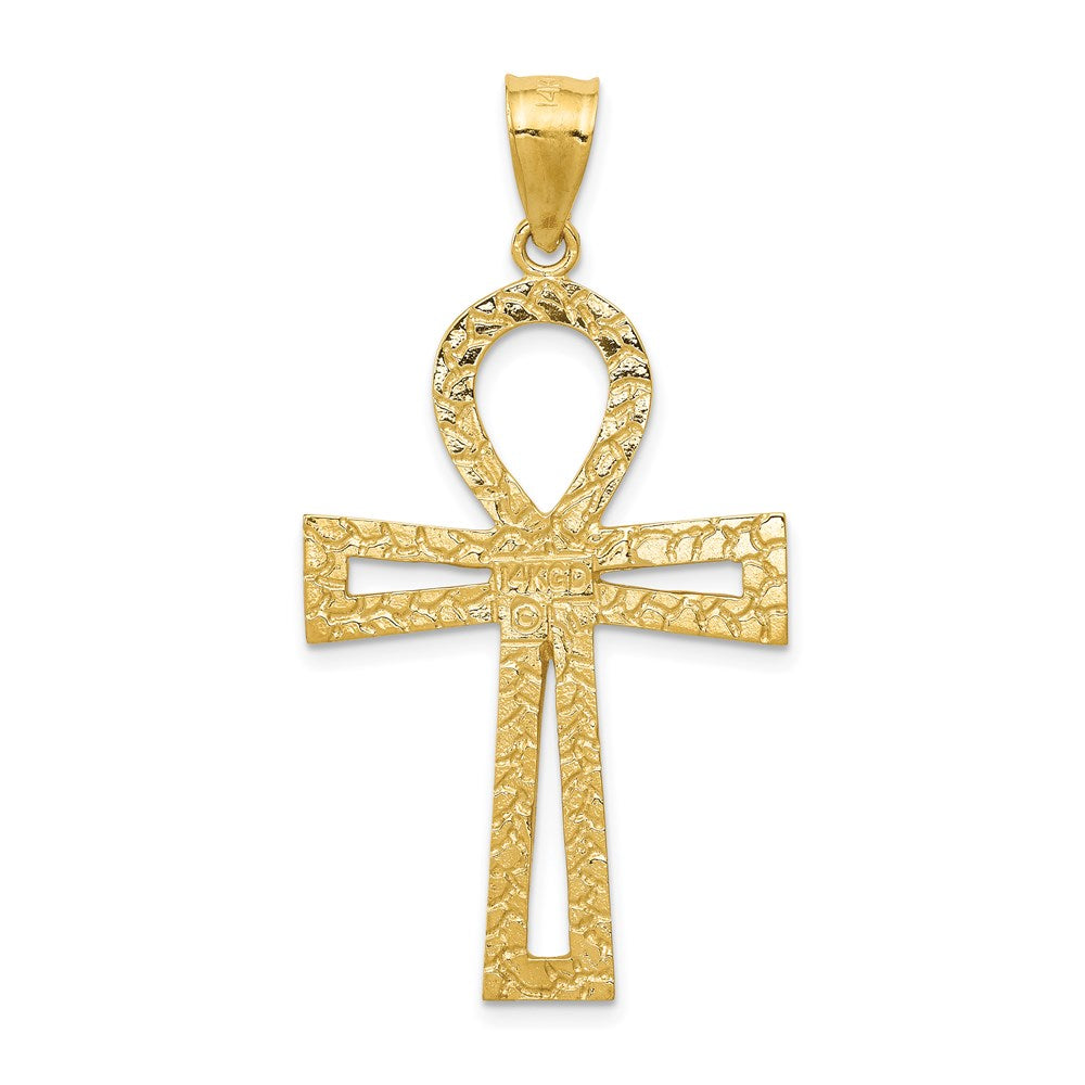 Large Ankh Cross Pendant - WBC