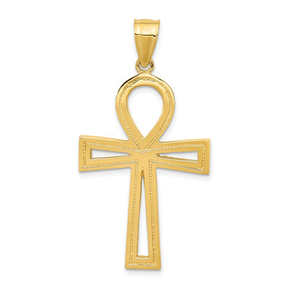 Large Ankh Cross Pendant - WBC