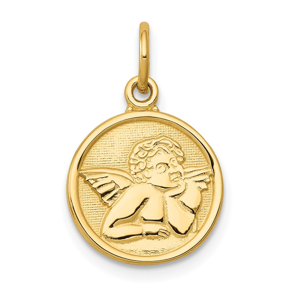Polished Angel Round Charm - WBC