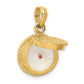 3-D Birthday Cake Opens with Enameled Candle Inside Pendant - WBC