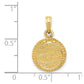 3-D Birthday Cake Opens with Enameled Candle Inside Pendant - WBC