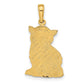 Polished Cat Charm - WBC