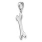 Solid Polished Dog Bone Charm - WBC