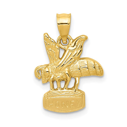 Bee on HONEY Jar Pendant - WBC