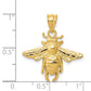 Solid Open-Backed Bee Pendant - WBC