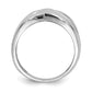 High Polished Woven Dome Ring - WBC
