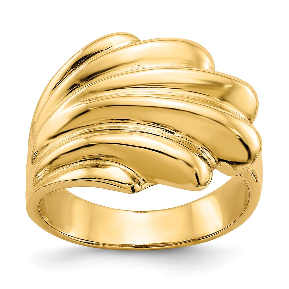 High Polished Wave Dome Ring - WBC