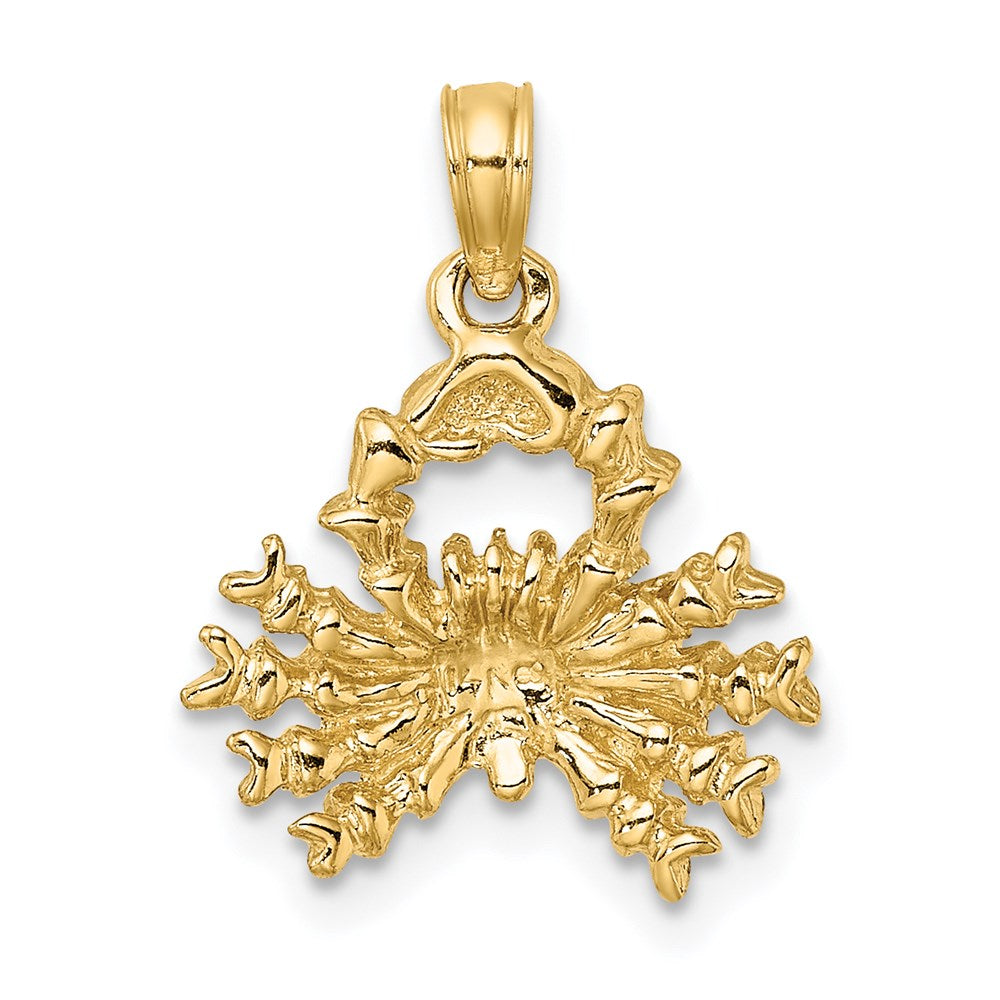 3-D Cancer Zodiac Charm - WBC