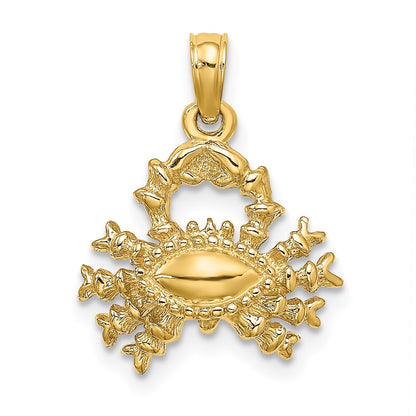 3-D Cancer Zodiac Charm - WBC
