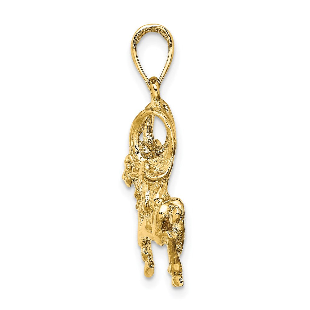 Large Aries Zodiac Charm - WBC