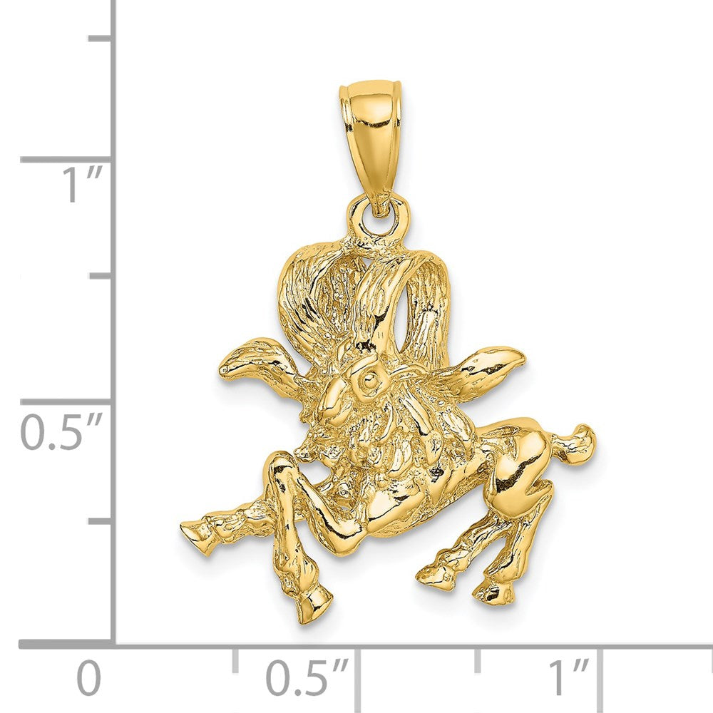 Large Aries Zodiac Charm - WBC