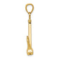 3-D T-Bar Style Anchor Pendant - WBC