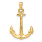 3-D Anchor Pendant - WBC