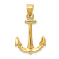 3-D Anchor Pendant - WBC