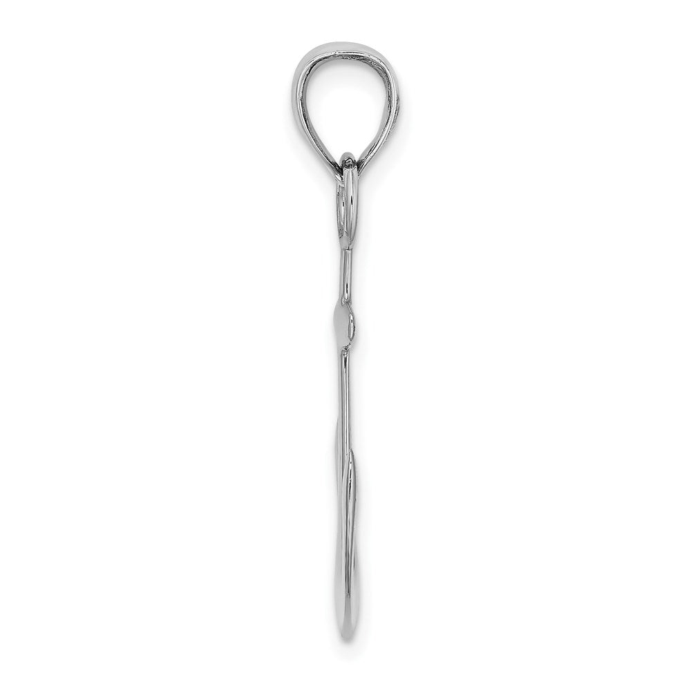 Polished 3-D Anchor Charm - WBC