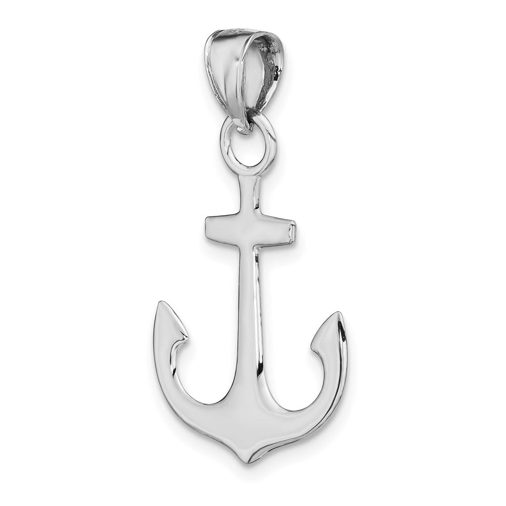 Polished 3-D Anchor Charm - WBC