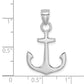 Polished 3-D Anchor Charm - WBC