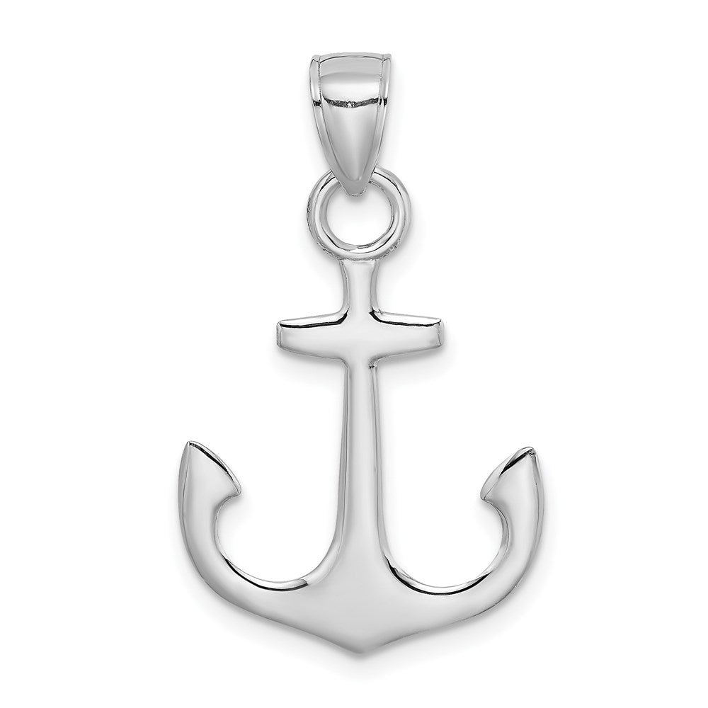Polished 3-D Anchor Charm - WBC