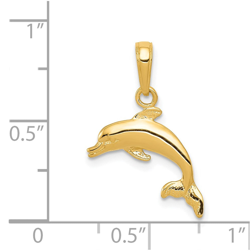Dolphin Jumping Pendant - WBC
