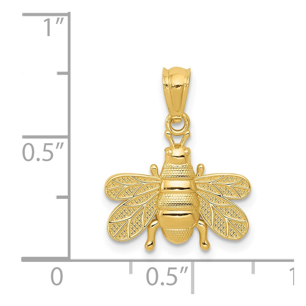 Polished Bee Pendant - WBC