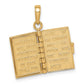 3-D HOLY BIBLE with Lord's Prayer and Moveable Pages Pendant - WBC