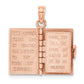 3-D HOLY BIBLE with Lord's Prayer and Moveable Pages Pendant - WBC
