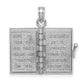3-D HOLY BIBLE with Lord's Prayer and Moveable Pages Pendant - WBC