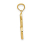 Polished Anchor with Rope Pendant - WBC