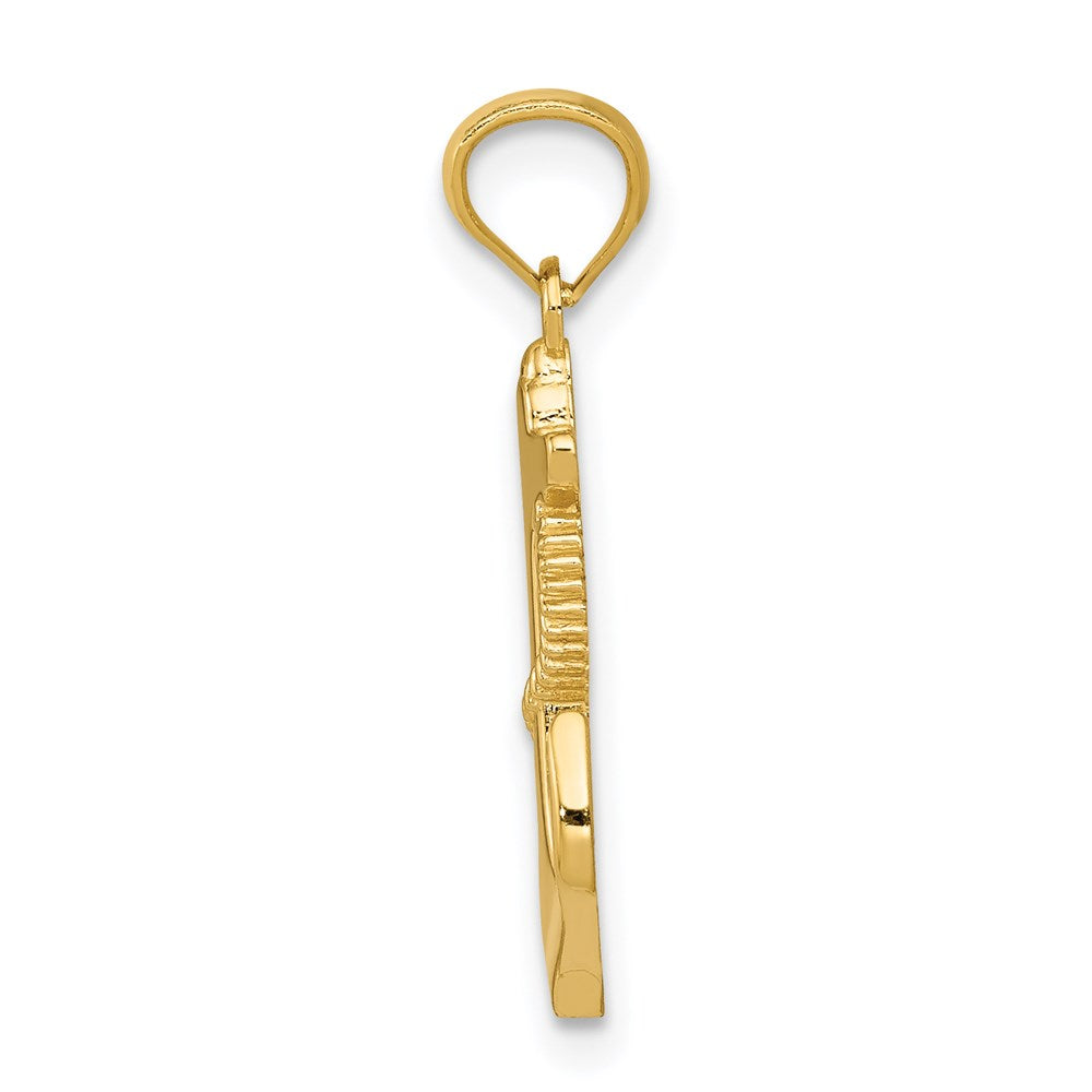 Polished Anchor with Rope Pendant - WBC