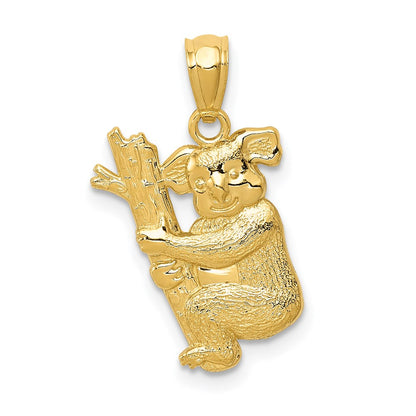 Textured Koala Pendant - WBC
