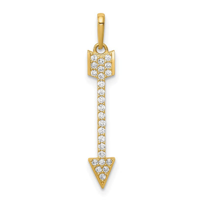 Arrow CZ Pendant - WBC