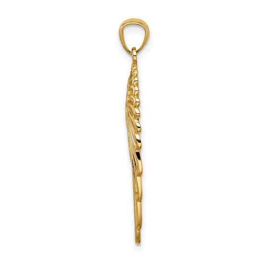 Cut-out Angel Wing Pendant - WBC