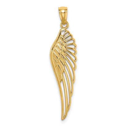 Cut-out Angel Wing Pendant - WBC