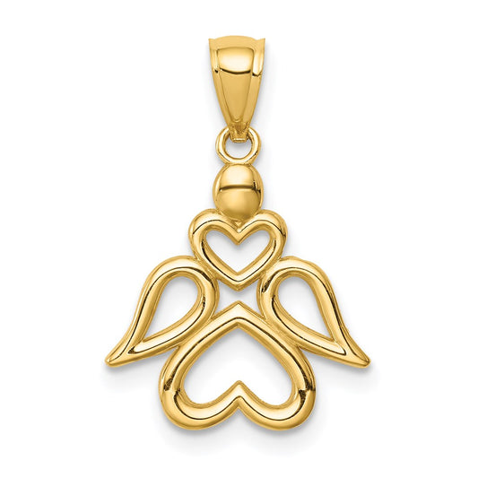 Cut-out Angel Pendant - WBC
