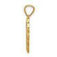 Angel in Heart Scalloped Edge Pendant - WBC