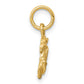Satin Diamond-cut Capricorn Zodiac Charm - WBC