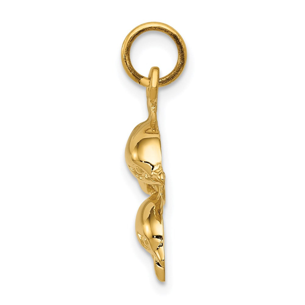 Dolphin Pair Charm - WBC