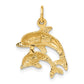 Dolphin Pair Charm - WBC