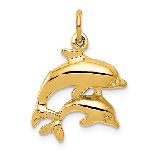 Dolphin Pair Charm - WBC