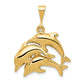 Polished Three Dolphin Charm - WBC