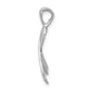 Diamond-cut Awareness Ribbon Pendant - WBC