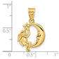 Angel, Moon and Star Pendant - WBC
