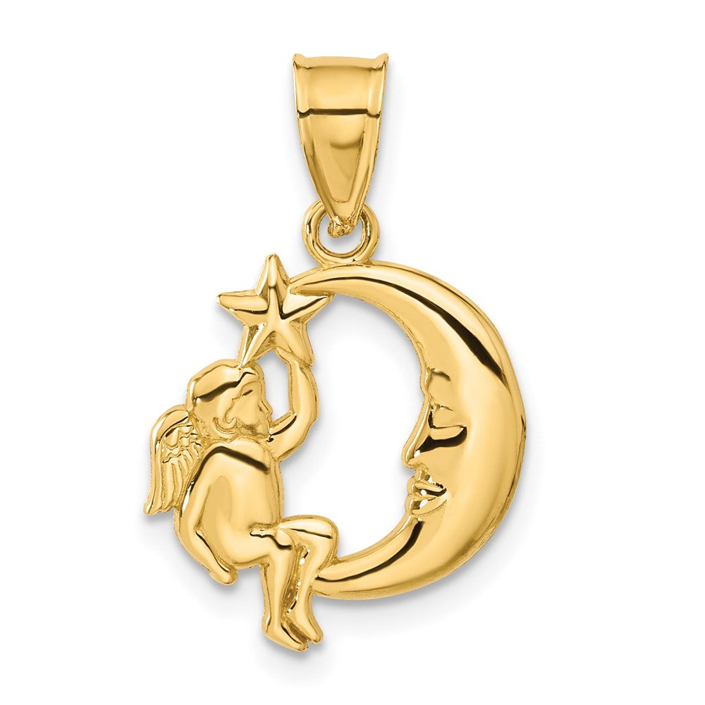 Angel, Moon and Star Pendant - WBC