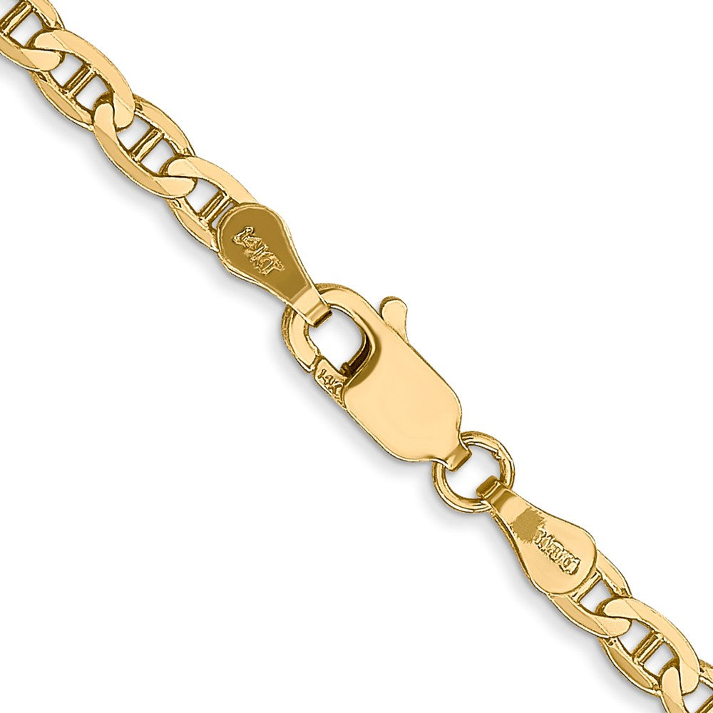 Concave Anchor with Lobster Clasp Chain - WBC
