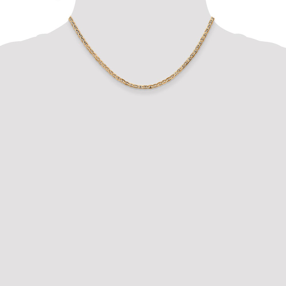 Concave Anchor with Lobster Clasp Chain - WBC