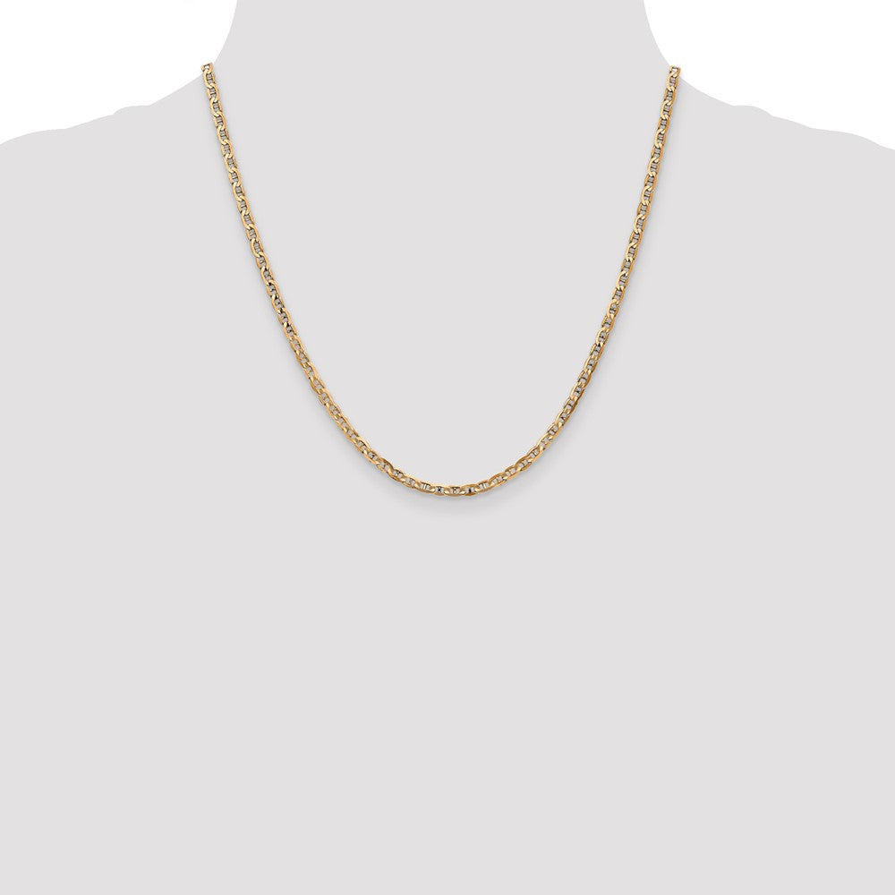 Concave Anchor with Lobster Clasp Chain - WBC
