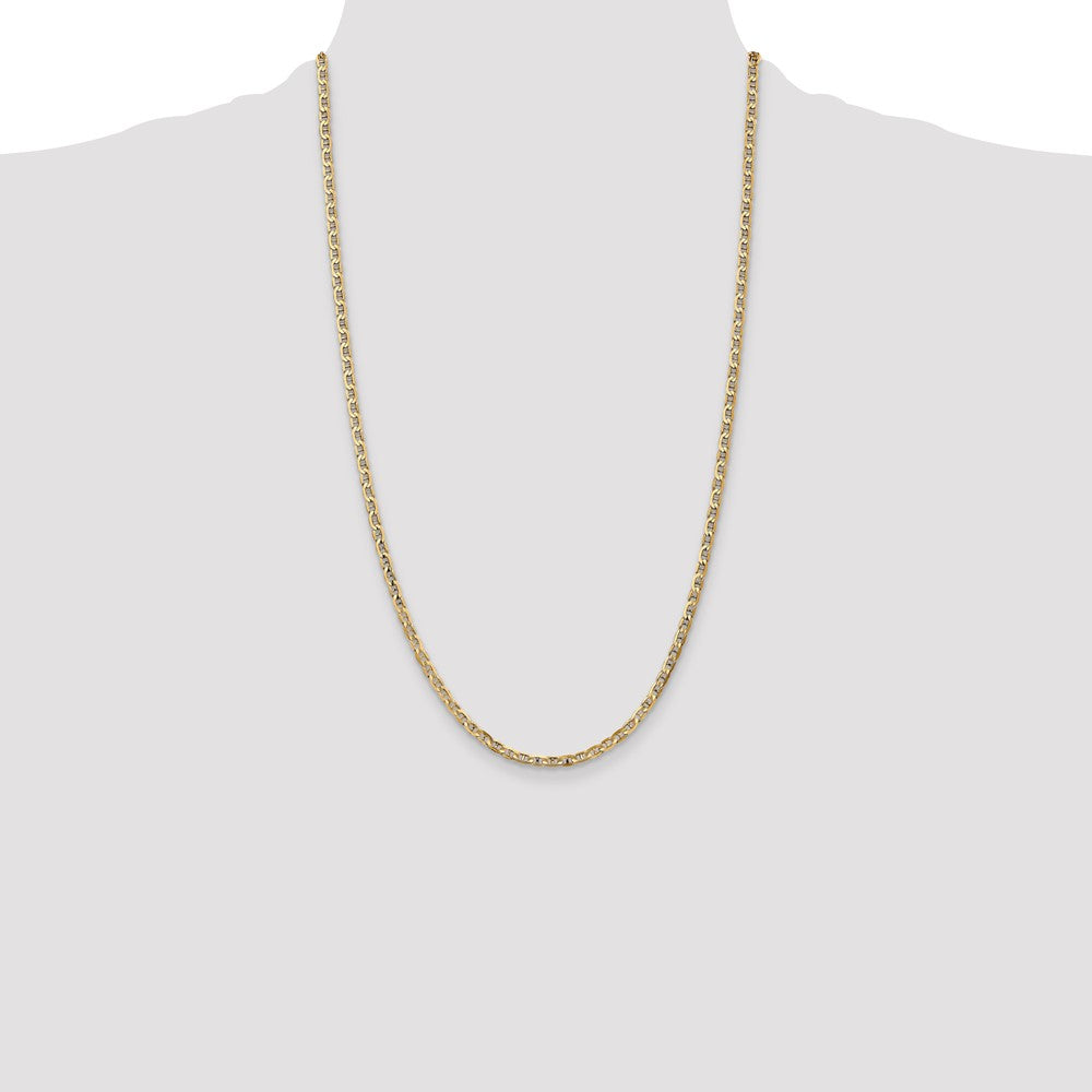 Concave Anchor with Lobster Clasp Chain - WBC