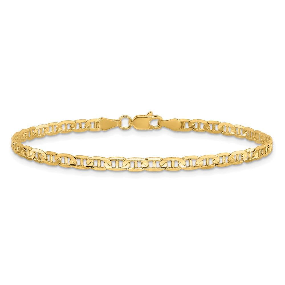 Concave Anchor with Lobster Clasp Bracelet - WBC